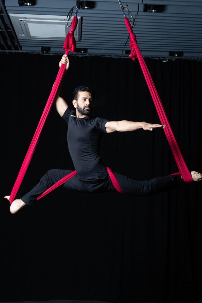Arial silks by Gymnactives