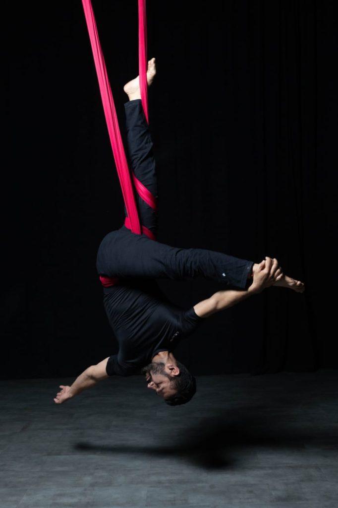 Arial silks by Gymnactives