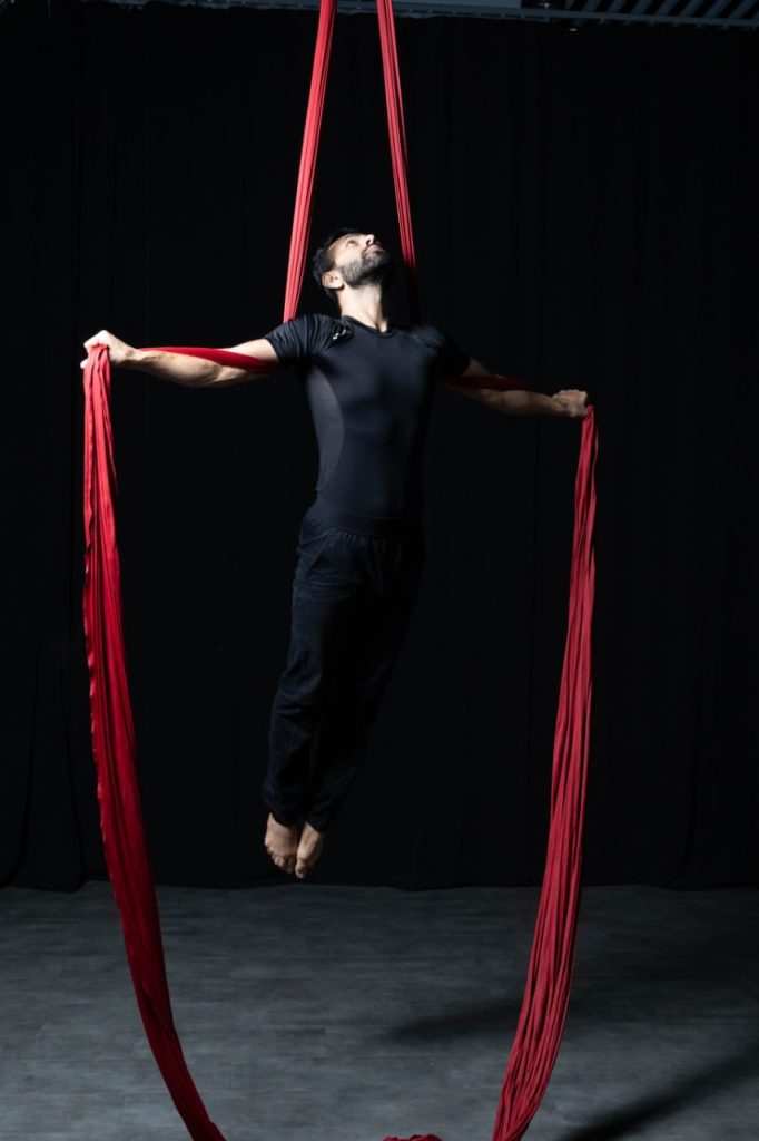 Arial silks by Gymnactives