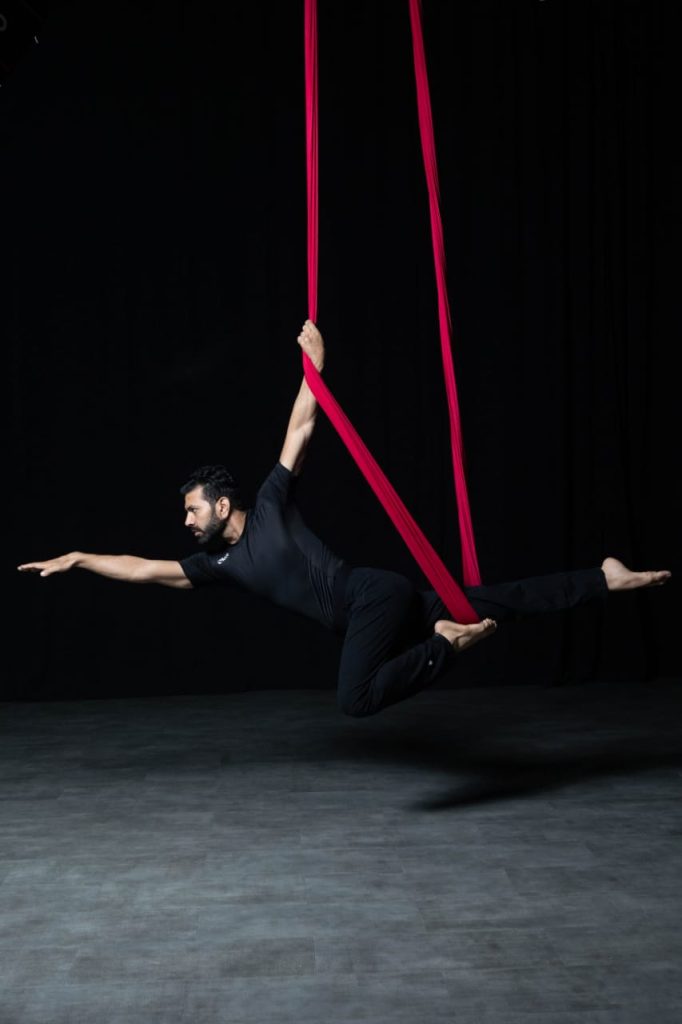 Arial silks by Gymnactives