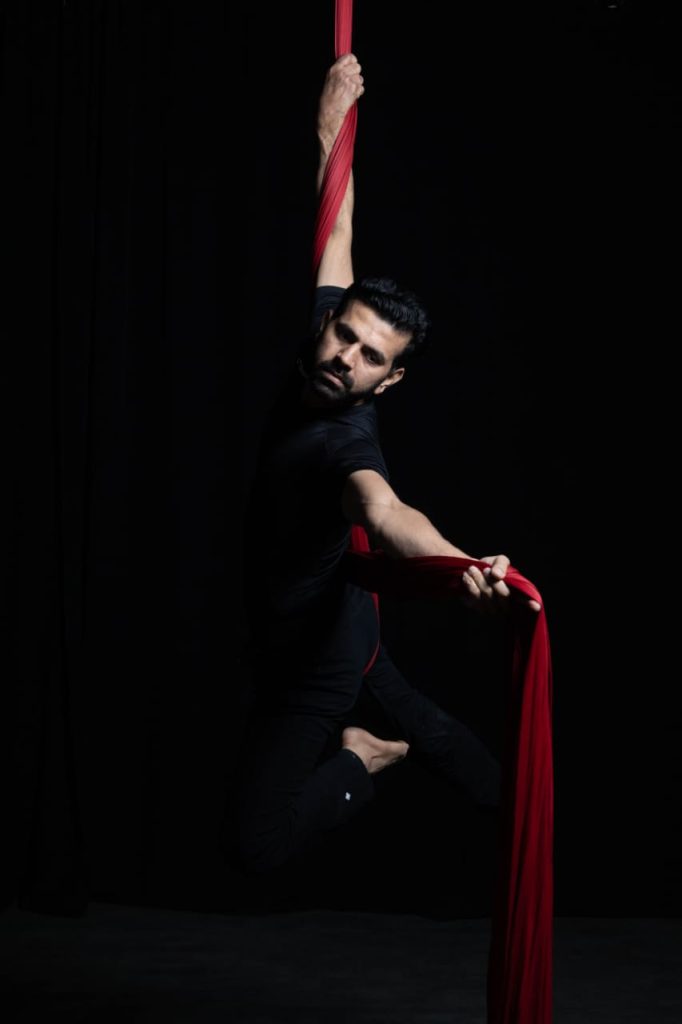 Arial silks by Gymnactives