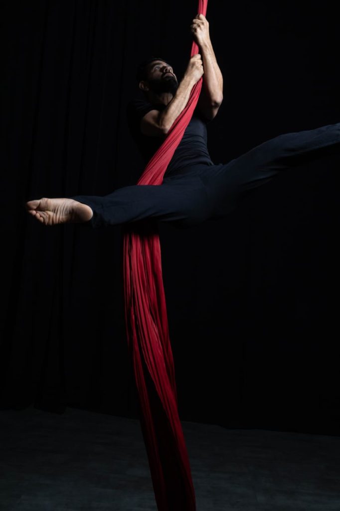 Arial silks by Gymnactives