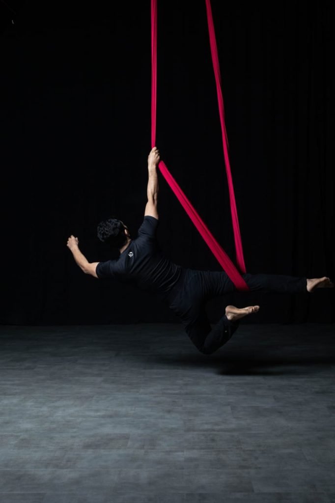 Arial silks by Gymnactives