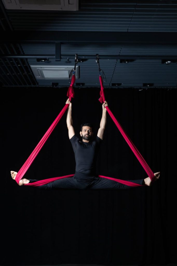 Arial silks by Gymnactives